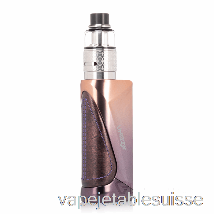 Vape Suisse Oxva Unibox Pnm 80w Kit De Démarrage Or Violet